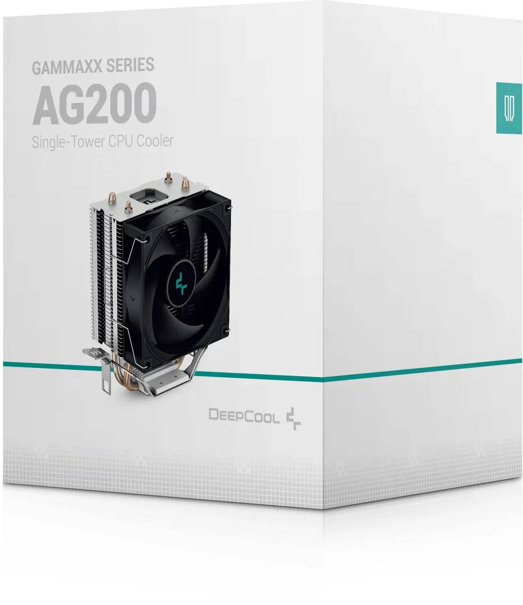 картинка Вентилятор CPU Deepcool AG200, черный, R-AG200-BKNNMN-G от магазина КомпьютерЦентр