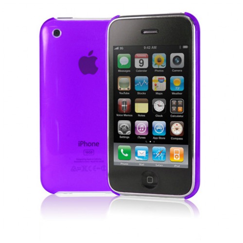 картинка Чехол Cygnett Fluoro Tint Slim Case Purple for iPhone 3G/ 3GS (CY0003CPNEO) от магазина КомпьютерЦентр
