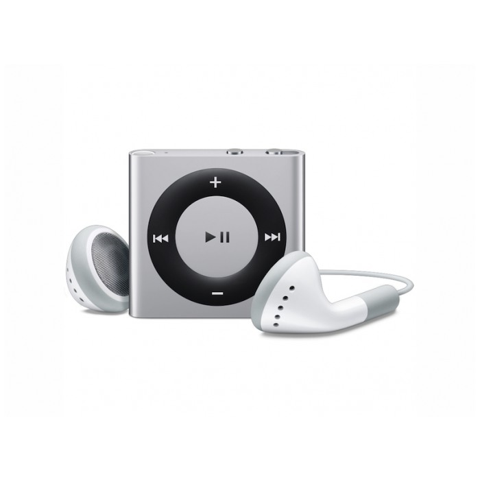 картинка Плеер MP3 Apple iPod Shuffle 2Gb Silver (new color) (MD778) от магазина КомпьютерЦентр