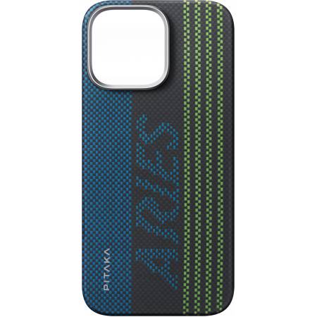 картинка Чехол PITAKA Aries Tactile Woven Case для iPhone 16 Pro Max 6.9'', принт кредитная карта (Credit card) от магазина КомпьютерЦентр