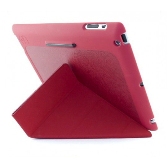 картинка Чехол Ozaki iCoat Slim-Y + Red for New iPad (IC501RD/RD) от магазина КомпьютерЦентр