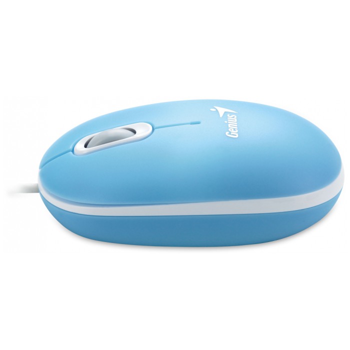 картинка Мышка Genius ScrollToo 200 USB Blue (31010090111) от магазина КомпьютерЦентр