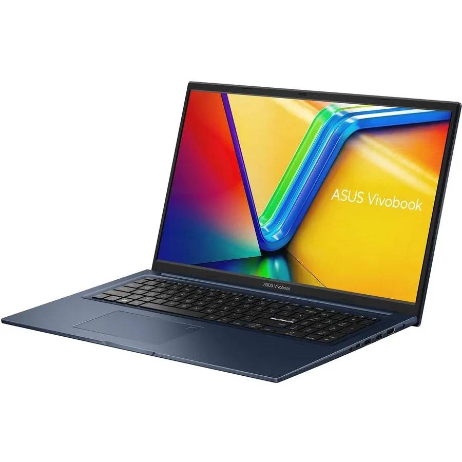 картинка Ноутбук ASUS VivoBook 17 X1704ZA-AU345 17.3'' FHD IPS /  Core i5 1235U/  16Gb/  512Gb SSD/  UMA/  DOS/  Quiet Blue от магазина КомпьютерЦентр