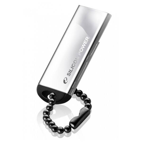 картинка Флешка USB SiliconPower Touch 830 4Gb Silver (SP004GBUF2830V1S) от магазина КомпьютерЦентр