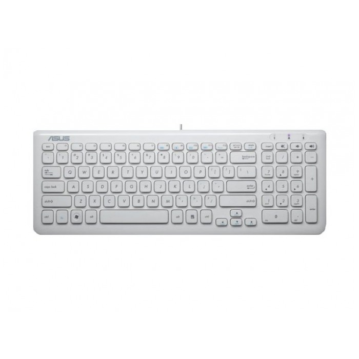 картинка Клавиатура Asus U3000 White USB от магазина КомпьютерЦентр