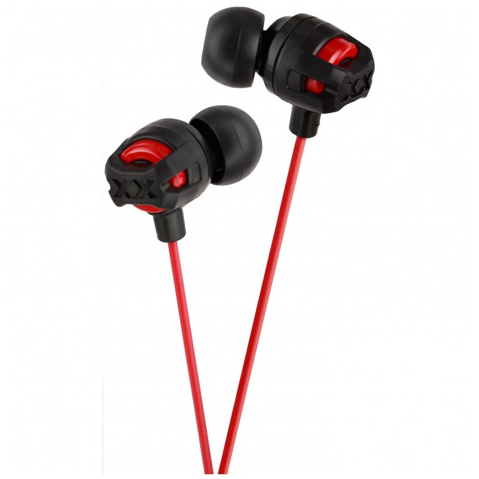 картинка Наушники JVC Xplosive Red (HA-FX101-R-E) от магазина КомпьютерЦентр