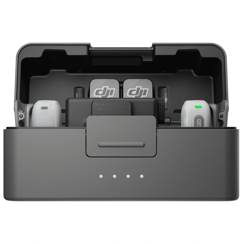 картинка Комплект беспроводных микрофонов DJI Mic Mini 2 (2TX + 1RX + Charging Case) от магазина КомпьютерЦентр