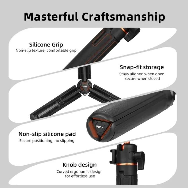 картинка Flymile 20-54 см. Магнитный штатив быстро высвобождение для Insta360 Ace Pro 2/ X5/ x4/ x3/ x2/ Ace Pro/ Ace от магазина КомпьютерЦентр