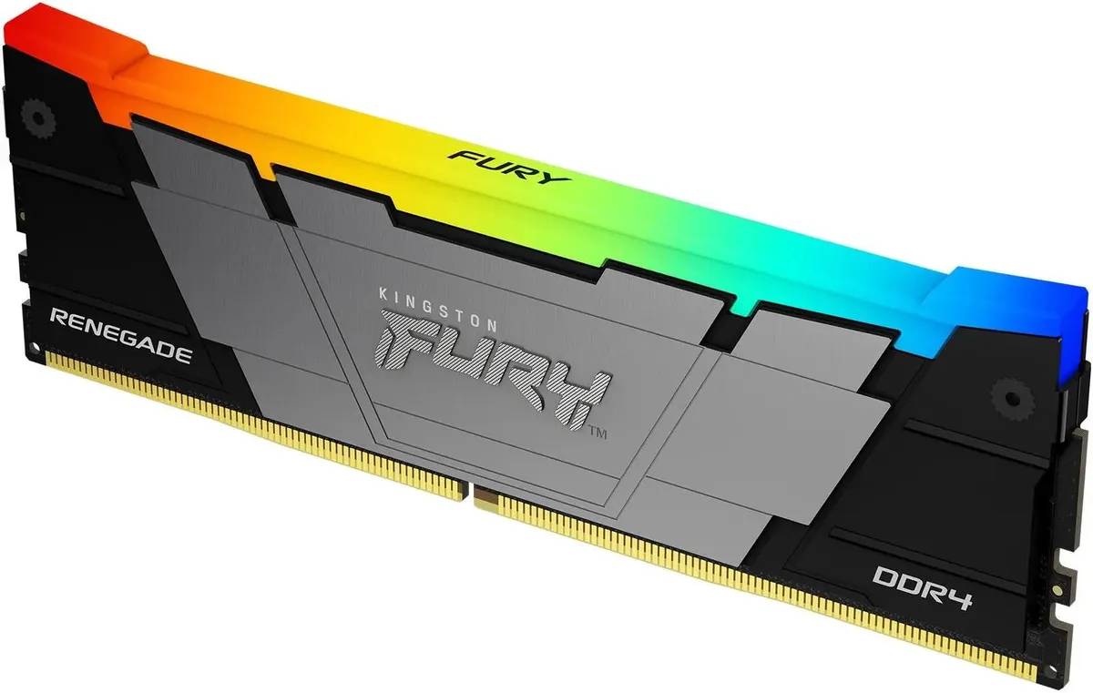 картинка DIMM DDR4 16Gb 3600Hz PC4-28800 Kingston Fury Renegade RGB RTL Gaming (KF436C16RB12A/ 16) от магазина КомпьютерЦентр