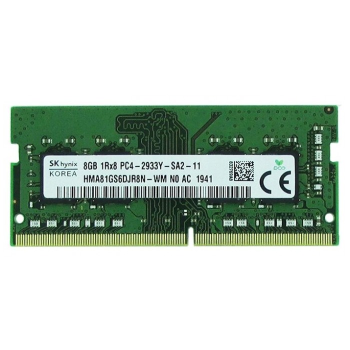 картинка Оперативная память Hynix SO-DIMM DDR4 8Gb 2933MHz PC4-23400 CL21 1.2V (HMA81GS6DJR8N-WMN0) от магазина КомпьютерЦентр