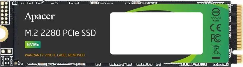 картинка SSD накопитель 256Gb Apacer AS2280Q4L, PCI-E x4, M.2 (AP256GAS2280Q4L-1) от магазина КомпьютерЦентр