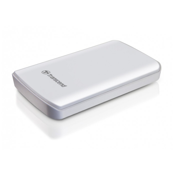 картинка Жесткий диск внешний Transcend 750Gb StoreJet D2 2.5″ White (TS750GSJ25D2W) от магазина КомпьютерЦентр