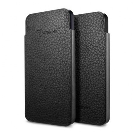 картинка Чехол SGP Leather Pouch Crumena ''S'' Series Black for iPhone 5 (SGP09515) от магазина КомпьютерЦентр