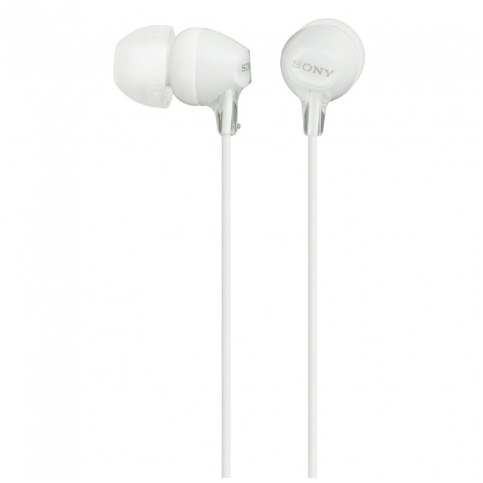 картинка Наушники Sony MDR-EX15LP White (MDREX15LPW.AE) от магазина КомпьютерЦентр