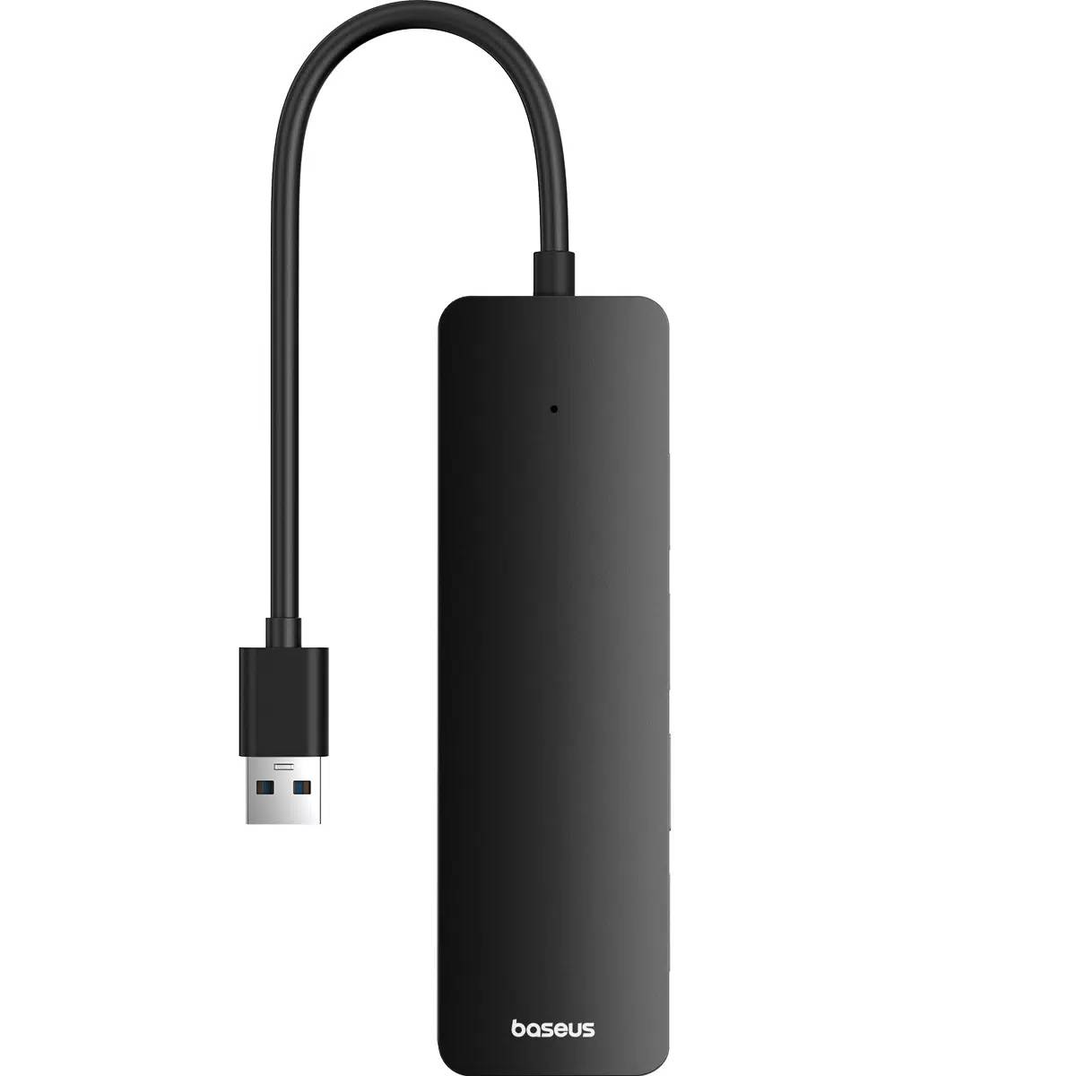 картинка HUB 4-Port Baseus UltraJoy Series HUB Lite, черный (B0005280B111-00) от магазина КомпьютерЦентр