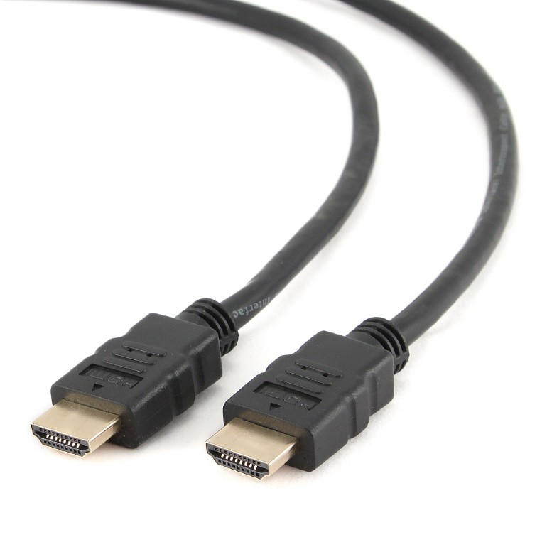 картинка Кабель HDMI Cablexpert CC-HDMI4-15, 4.5м, v2.0, 19M/ 19M, черный, позол.разъемы, экран, пакет (CC-HDMI4-15) от магазина КомпьютерЦентр