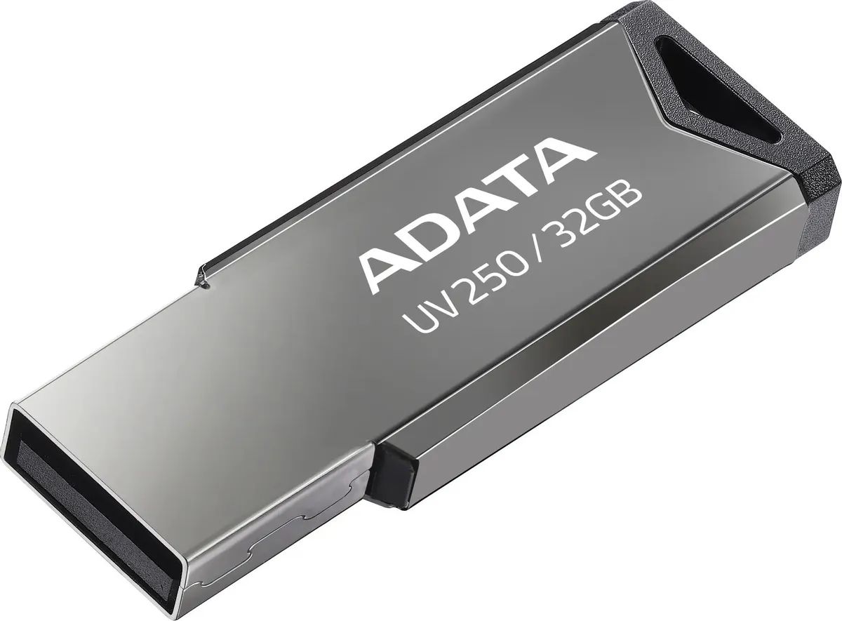 картинка USB накопитель 32Gb A-Data UV250 Silver (AUV250-32G-RBK) от магазина КомпьютерЦентр