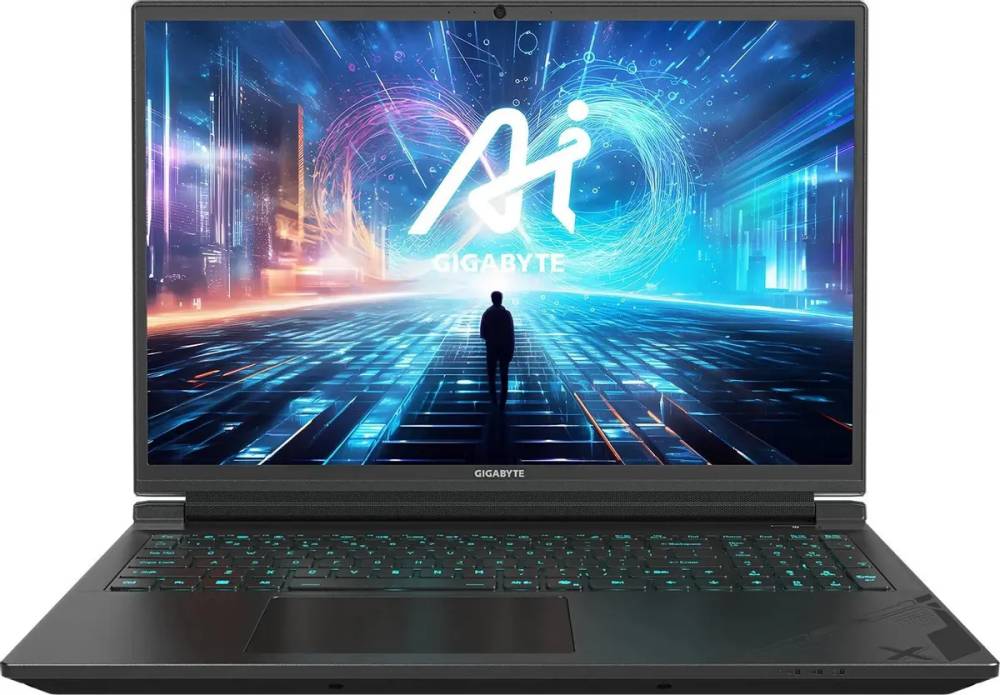 картинка Ноутбук Gigabyte G6X 16'' FHD IPS/  Intel Core i7-13650HX/  RAM 16Gb/  SSD 1024Gb/  RTX 4060 8Gb/  NoOS (9KG-43KZ854SD) черный от магазина КомпьютерЦентр