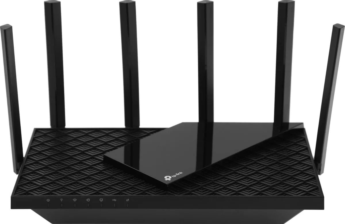 картинка Маршрутизатор TP-Link Archer AX72 AX5400 10/ 100/ 1000BASE-TX черный от магазина КомпьютерЦентр