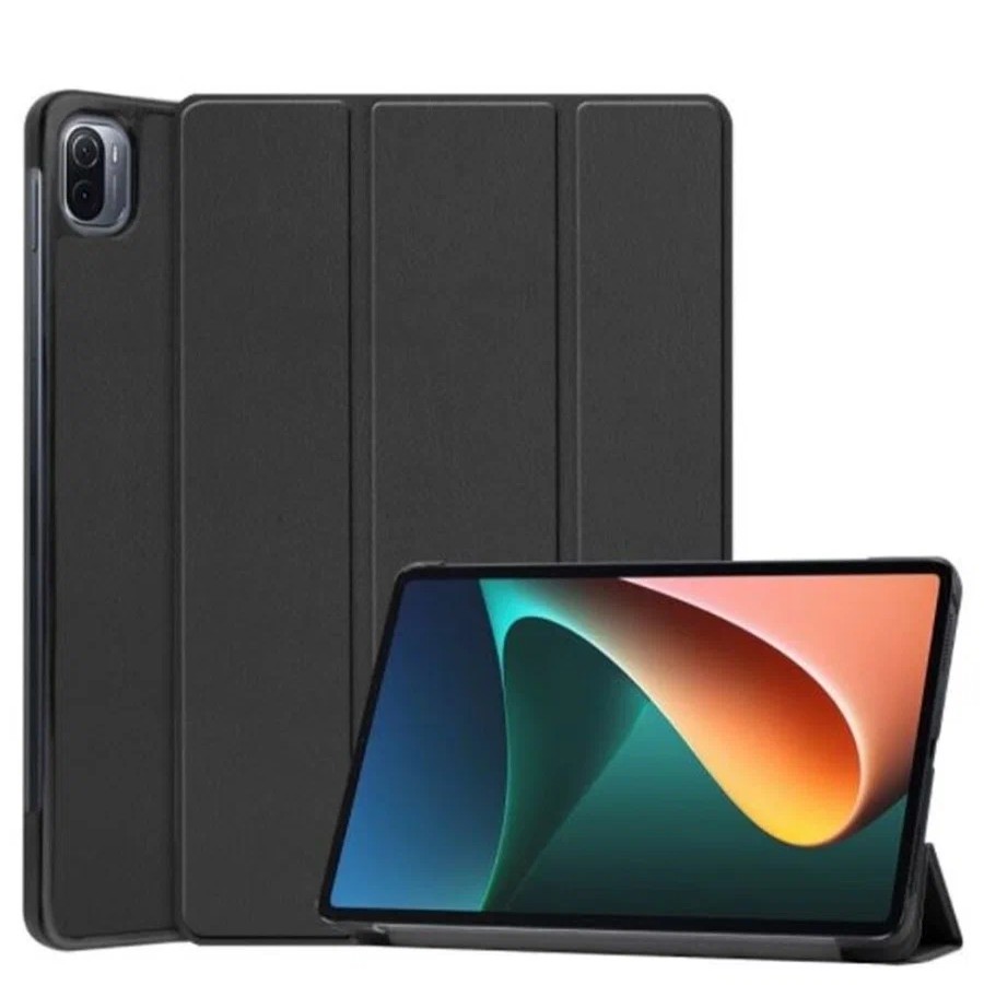 картинка Чехол-книжка для планшета Xiaomi Mi Pad 5 /  5 Pro силикон, черный от магазина КомпьютерЦентр