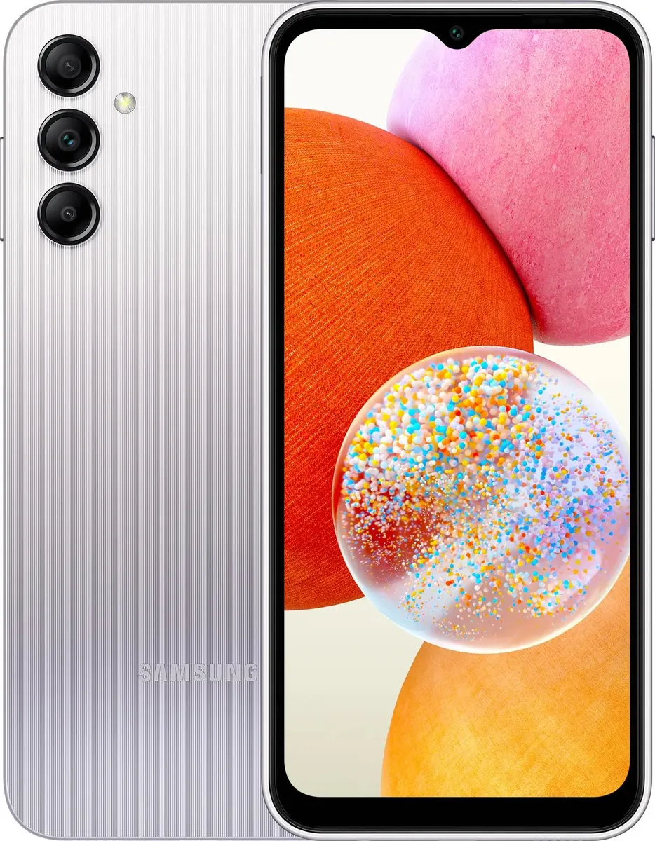 картинка Смартфон Samsung Galaxy A145 A14 Silver 6.6'' 4Gb / 64Gb от магазина КомпьютерЦентр