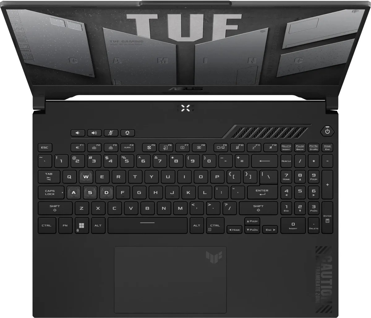 картинка Ноутбук ASUS TUF Gaming A15 (FA507NVR-LP040) 15.6'' (1920х1080) IPS 144Hz/  Ryzen7 7435HS/  16ГБ DDR5/  SSD 512ГБ/  GeForce RTX4060 8Gb/  90Wh/  2.2kg/  noOS от магазина КомпьютерЦентр