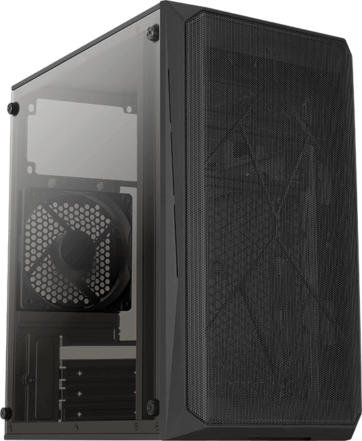 картинка Корпус Formula CS-107 черный без БП mATX от магазина КомпьютерЦентр