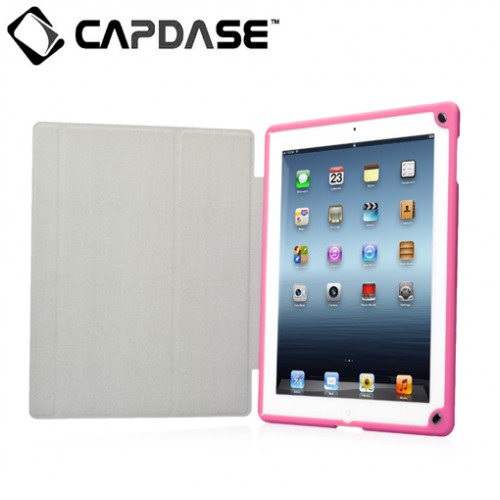 картинка Чехол Capdase Soft Jacket Sider Rhombi Pink/ Pink for new iPad/ iPad 2 (SJAPIPAD3-SR44) от магазина КомпьютерЦентр
