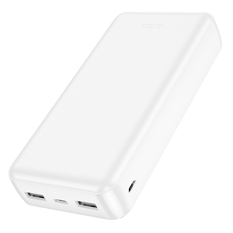 картинка Внешний аккумулятор Hoco J100A High-ranking 20000 mAh LED-индикатор White от магазина КомпьютерЦентр