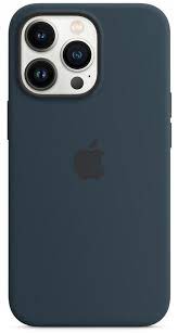 картинка Чехол Silicone Case MagSafe for iPhone 13 Pro Abyss Blue (Копия) от магазина КомпьютерЦентр