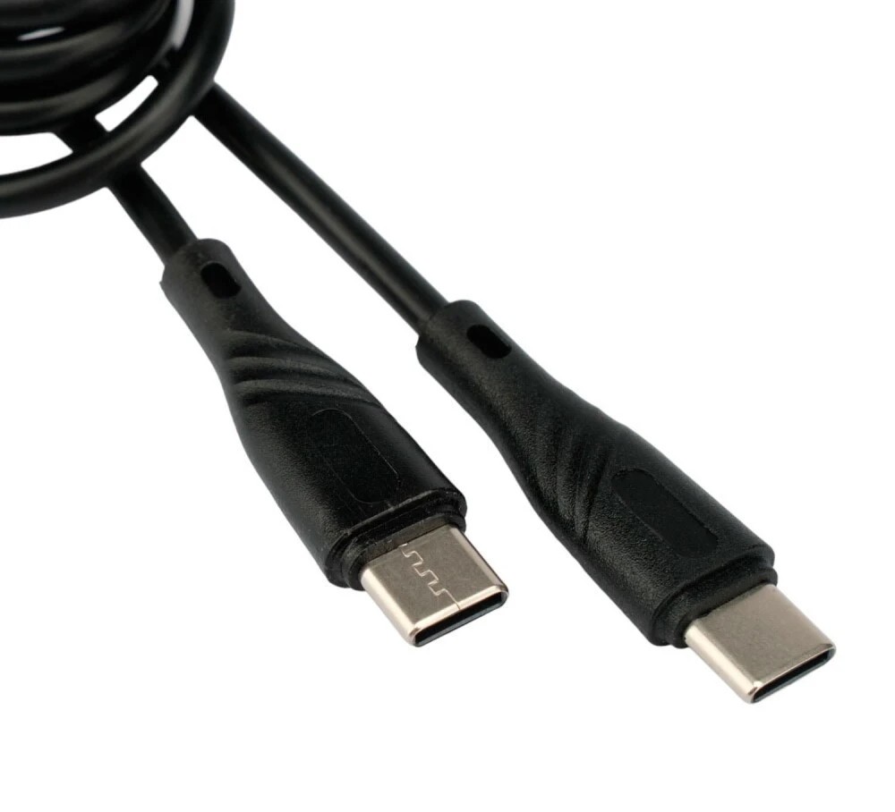 картинка Кабель TypeC/ TypeC USB2.0 Cablexpert 3A, 60W, PD/ QC3.0, медь, 2м, черный, коробка (CCB-USB2-CMCMO1-2MB) от магазина КомпьютерЦентр