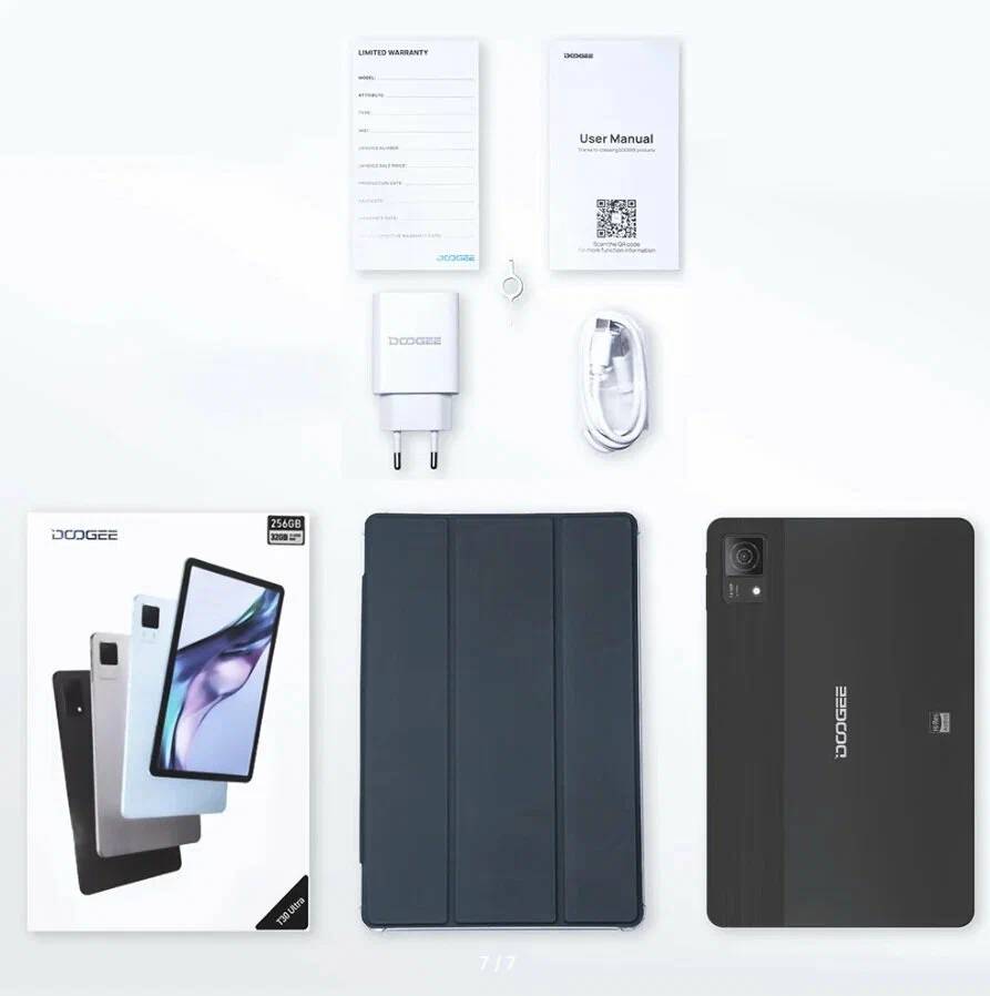 картинка Планшетный ПК Doogee T30 Ultra 11'' 256 ГБ, серый от магазина КомпьютерЦентр
