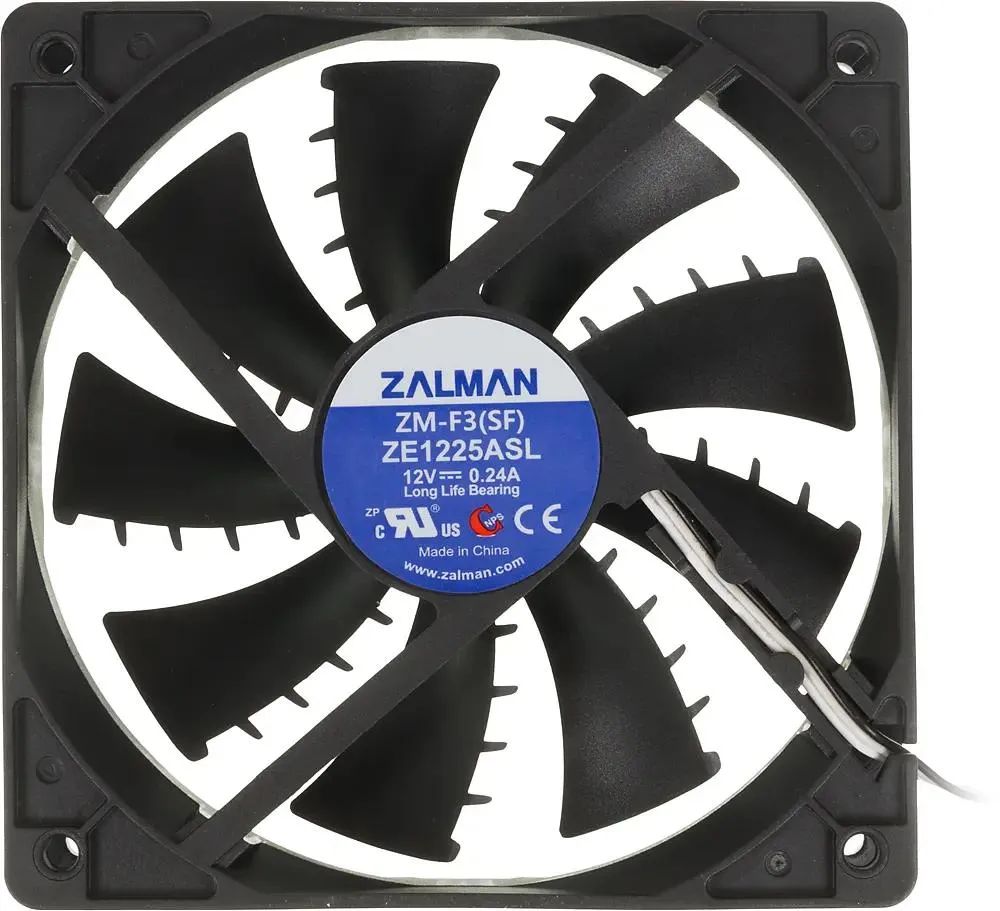 картинка Вентилятор Zalman FAN ZM-F3 Plus (SF) Black от магазина КомпьютерЦентр