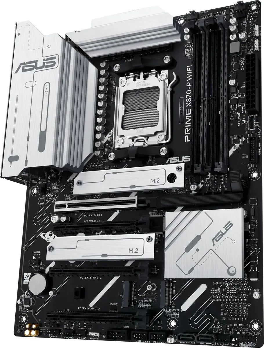 картинка Материнская плата ASUS Prime X870-P WIFI AM5, ATX от магазина КомпьютерЦентр
