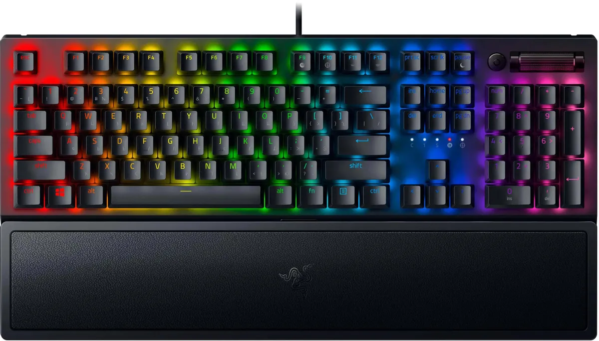 картинка Клавиатура Razer BlackWidow V3, Razer Yellow Switch (RZ03-03542100-R3R1) от магазина КомпьютерЦентр