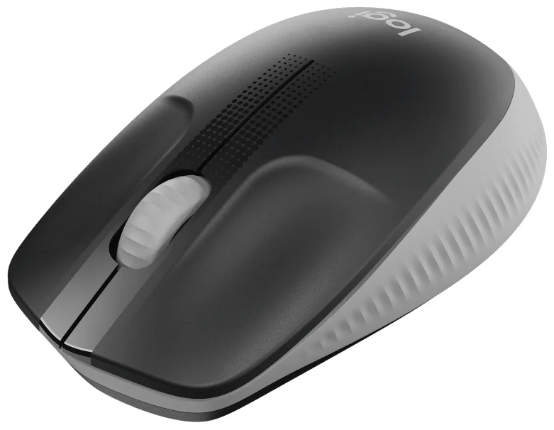 картинка Мышка Logitech M190 Wireless, Mid Gray (910-005906) от магазина КомпьютерЦентр