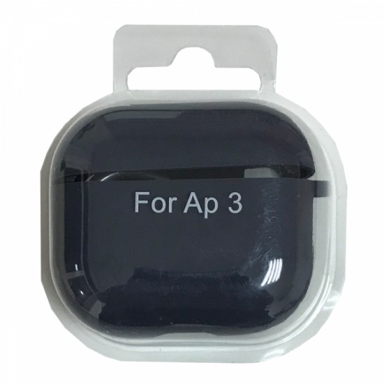 картинка Чехол для AirPods 3 Silicone Case Microfiber Midnight Blue от магазина КомпьютерЦентр