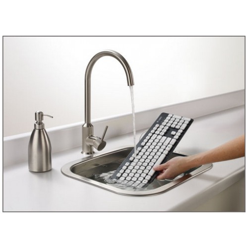картинка Клавиатура Logitech Washable Keyboard K310 USB (920-004061) от магазина КомпьютерЦентр