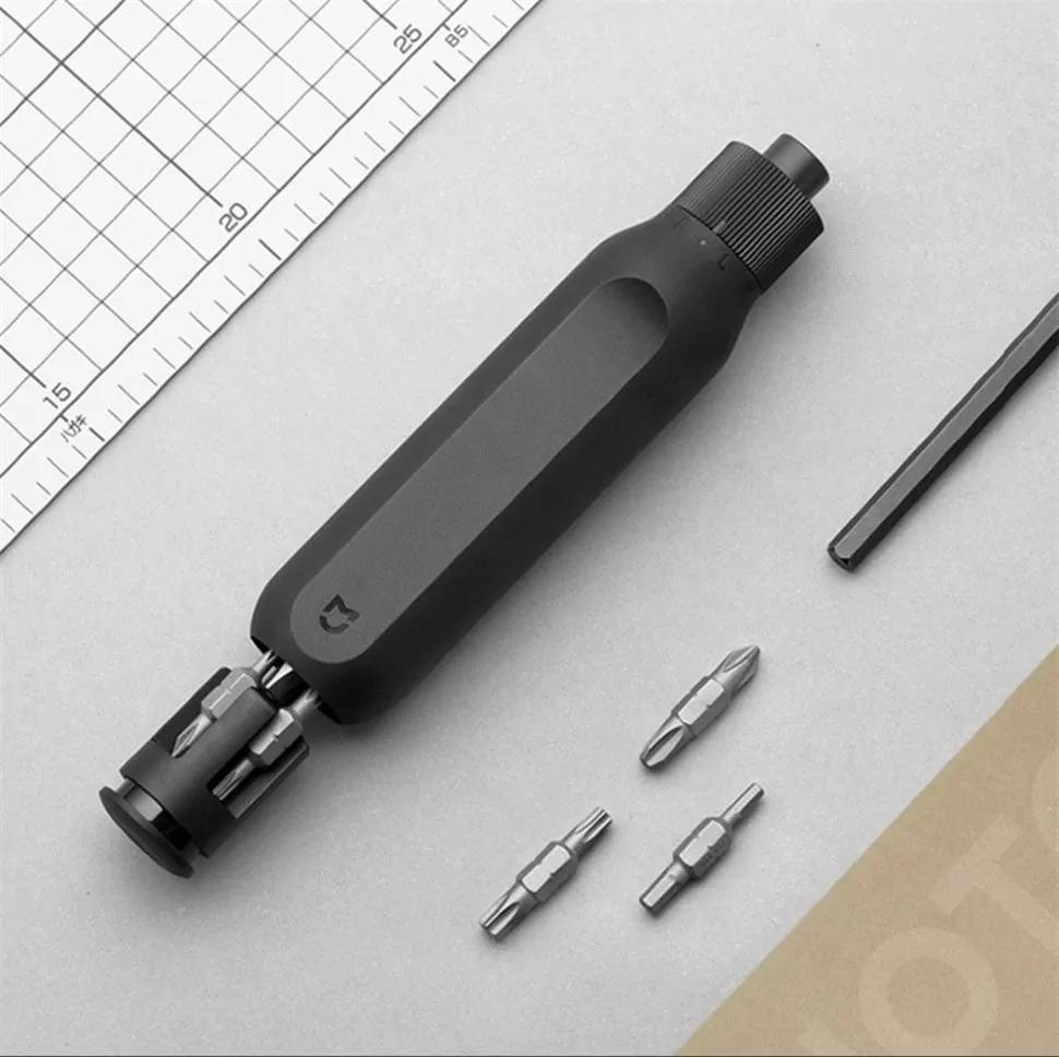 картинка Отвертка реверсивная Xiaomi Mijia Ratchet Screwdriver 16 in 1 MJJLLSD002QW EU от магазина КомпьютерЦентр