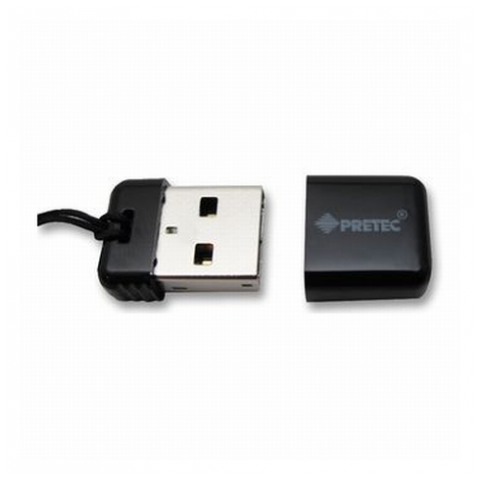 картинка Флешка USB Pretec i-Disk Poco 8Gb Black (POCO8G-B) от магазина КомпьютерЦентр