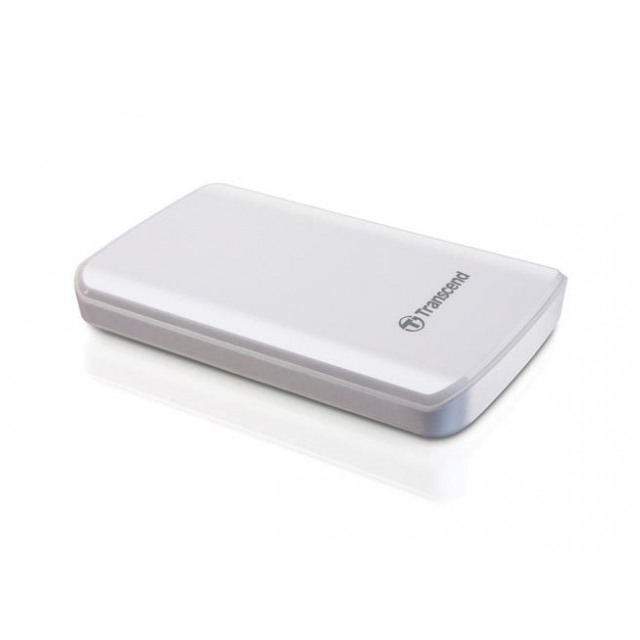 картинка Жесткий диск внешний Transcend 500Gb StoreJet 25D2 2.5″ Белый (TS500GSJ25D2W) от магазина КомпьютерЦентр