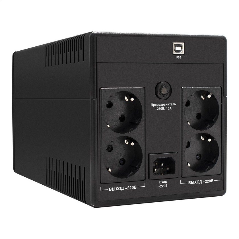 картинка ИБП ExeGate EP212520RUS SpecialPro Smart LLB-1500.LCD.AVR.4SH.USB 1500VA/ 950W, LCD, AVR, 4*Schuko, USB, Black от магазина КомпьютерЦентр
