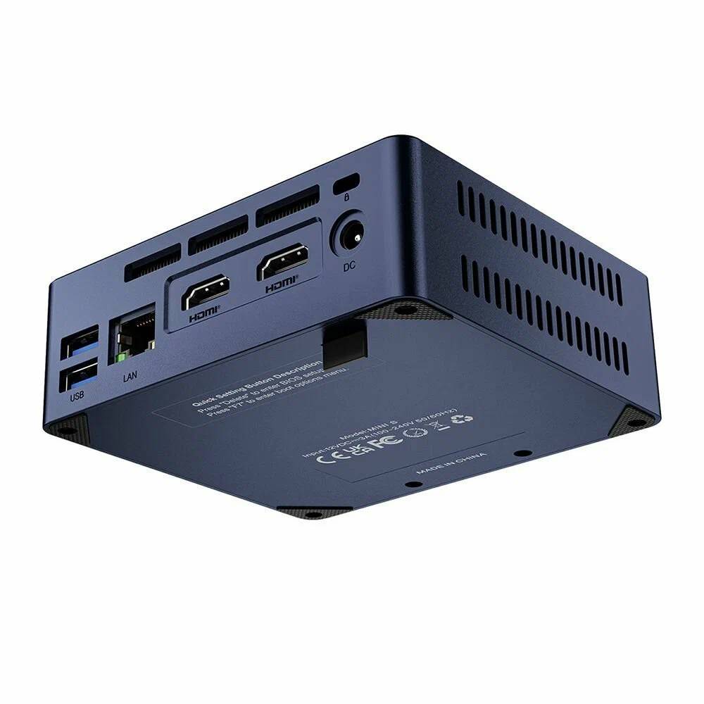 картинка Мини-ПК Beelink Mini S12, Intel-N95 (3,2 ГГц)/  8ГБ DDR4/  256 ГБ SSD/  WiFi5 / BT4.2 / Windows 11 Pro от магазина КомпьютерЦентр