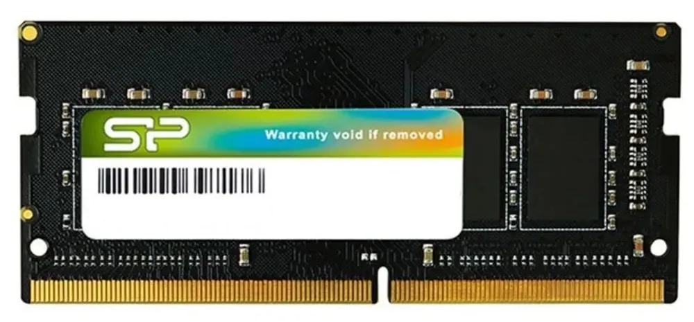картинка SO-DIMM DDR4 8Gb 3200MHz PC4-25600 SiliconPower (SP008GBSFU320B02) от магазина КомпьютерЦентр