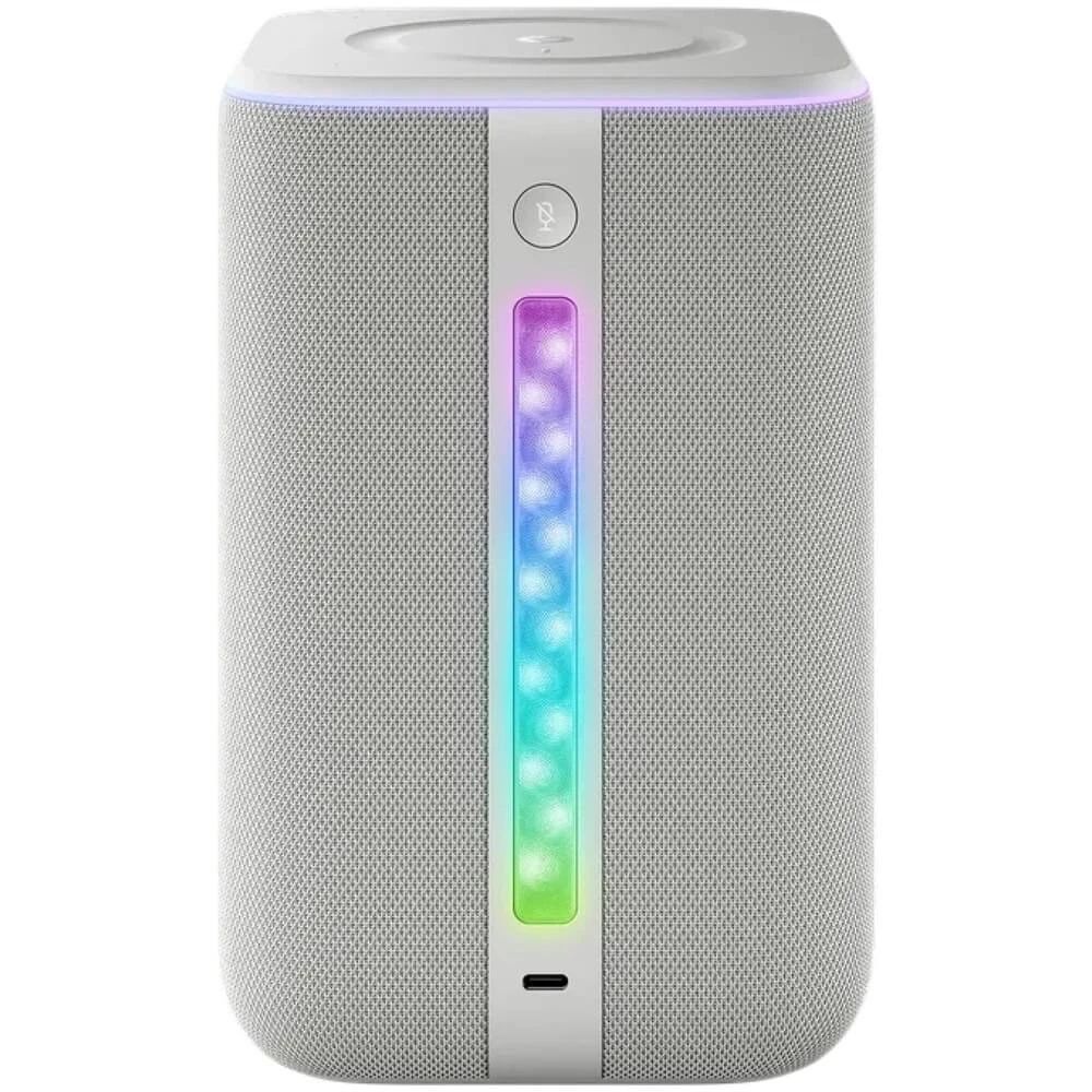 картинка Умная колонка Yandex Станция 3 с Алисой серая 50Вт Bluetooth/ Wi-Fi/ Zigbee/ Matter (YNDX-00060GRY) от магазина КомпьютерЦентр