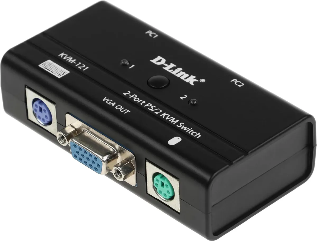 картинка Переключатель D-Link KVM-121 (KVM-121/ B1A) от магазина КомпьютерЦентр