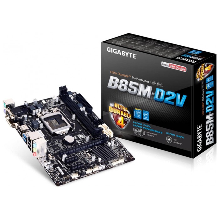 картинка Материнская плата Gigabyte GA-B85M-D2V (GA-B85M-D2V) от магазина КомпьютерЦентр