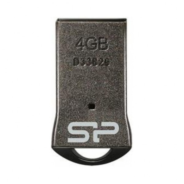 картинка Флешка USB SiliconPower 4Gb Touch T01 Black (SP004GBUF2T01V1K) от магазина КомпьютерЦентр
