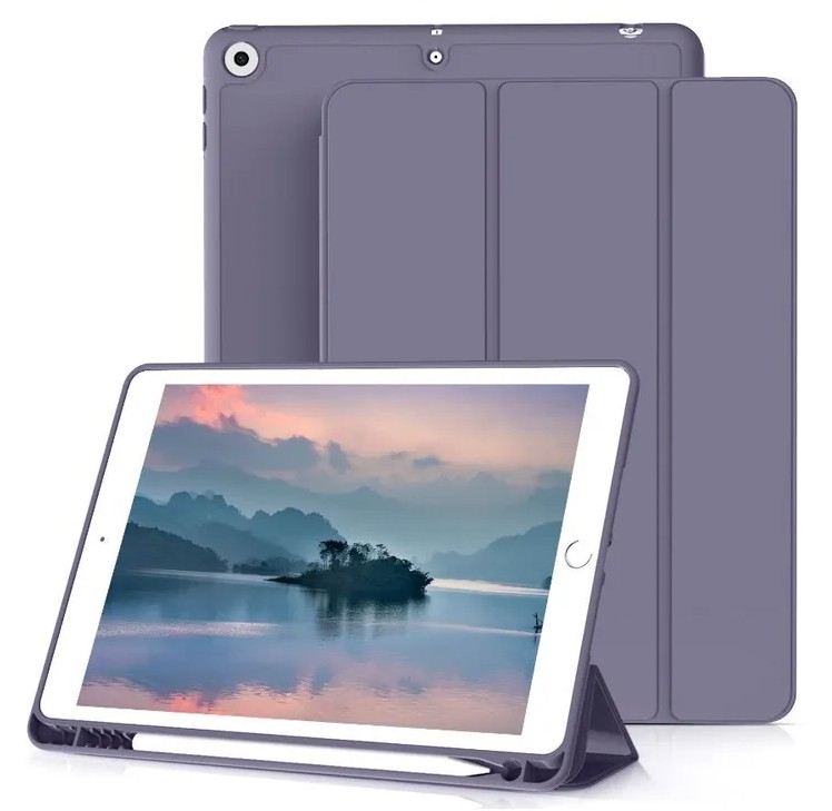 картинка Чехол Apple Smart Case Leather with Pen for iPad 10.2'' Glycine от магазина КомпьютерЦентр
