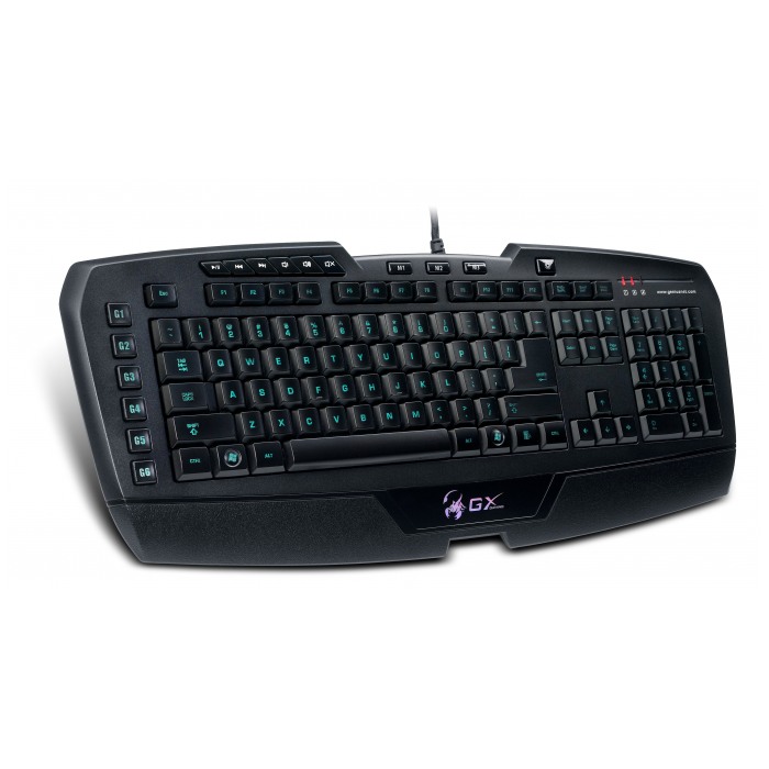 картинка Клавиатура Genius GX-Imperator Pro Multimedia, Gamer LED Black USB  (31310053104) от магазина КомпьютерЦентр